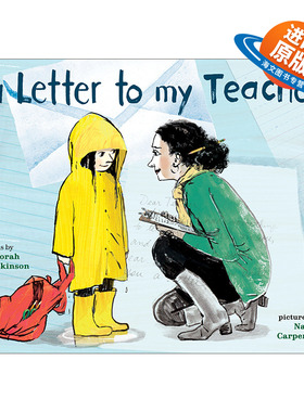 英文原版 A Letter to My Teacher 你是我最喜欢的老师 儿童教育主题精装绘本 Deborah Hopkinson 英文版 进口英语原版书籍