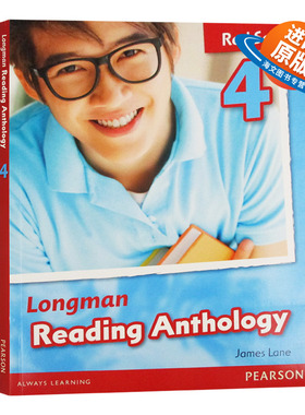 朗文阅读文选4红色系列 英文原版 Longman Reading Anthology Red Series 提高阅读理解能力 进口原版英语词汇学习书籍 英文版书