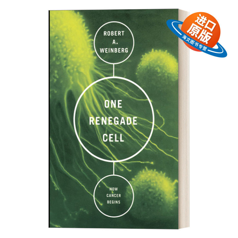 英文原版 One Renegade Cell 细胞反叛 癌症的起源 科学大师佳作系列 英文版 进口英语原版书籍