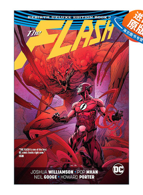 英文原版 The Flash The Rebirth Deluxe Edition Book 3 闪电侠 重生 豪华精装收藏版 卷三 DC漫画 英文版 进口英语原版书籍