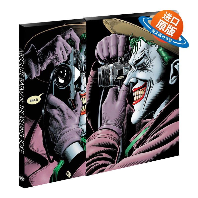 蝙蝠侠 致命玩笑 30周年纪念版 英文原版 Absolute Batman The Killing Joke 小丑 DC正义联盟漫画 精装 英文版进口原版英语书籍