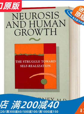 英文原版 Neurosis and Human Growth 卡伦霍妮 神经症与人的成长 豆瓣推荐 社会心理学 精神分析 Karen Horney 英文版 进口原版书
