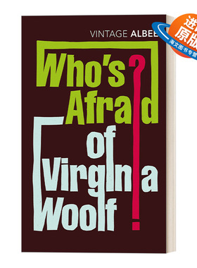 英文原版 Who's Afraid Of Virginia Woolf 谁害怕弗吉尼亚伍尔夫 爱德华阿尔比戏剧 英文版 进口英语原版书籍