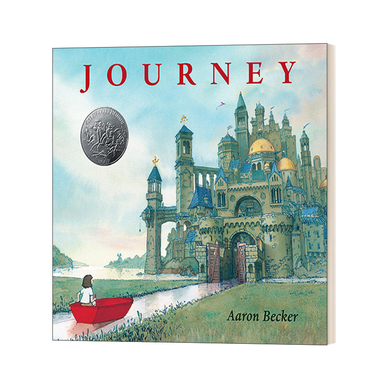 英文原版 Aaron Becker's Wordless Trilogy 01 Journey 不可思议的旅程三部曲01 儿童旅游主题精装绘本 凯迪克奖得主 英文版