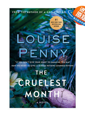 英文原版 The Cruelest Month A Chief Inspector Gamache Novel 凶屋的诅咒 露易丝佩妮 伽马什探长系列3 英文版进口英语原版书籍