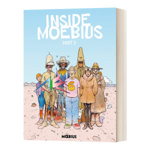 英文原版小说 Moebius Library Inside Moebius Part 3莫比乌斯图书馆走近莫比乌斯3精装英文版进口英语原版书籍