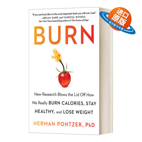 英文原版 Burn Burn Calories Stay Healthy Lose Weight 燃烧 燃烧卡路里 保持健康和减肥 英文版 进口英语原版书籍