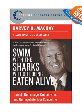 英文原版 Swim with the Sharks Without Being Eaten Alive 与鲨鱼一起游泳 切实可行的69个商业智慧 英文版 进口英语原版书籍
