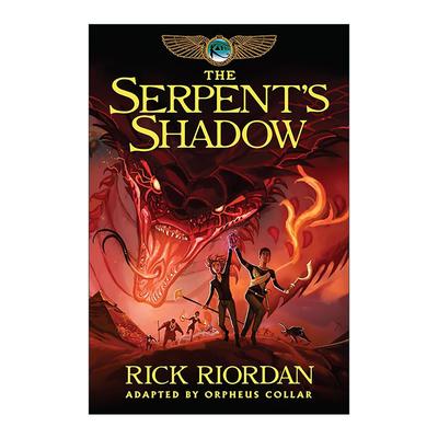 英文原版 The Kane Chronicles 03 The Serpent's Shadow 埃及守护神系列3 凯恩与蛇神暗影 漫画版 Percy Jackson波西杰克逊第三季