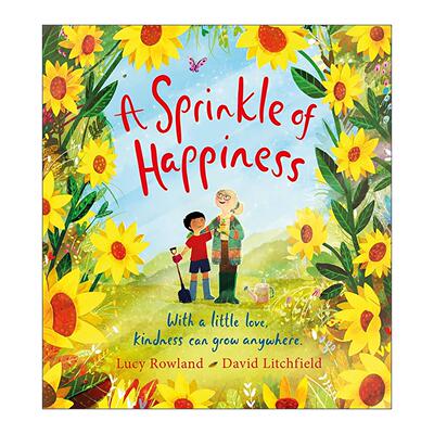 英文原版 A Sprinkle of Happiness 一点点幸福 精装儿童亲情绘本 英文版 进口英语原版书籍