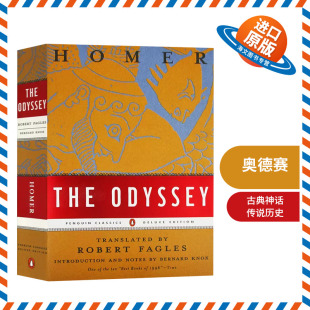 古典神话传说历史 英文原版 希腊神话 奥德赛 Homer 进口原版 Odessey 英文版 The 英语书籍 荷马史诗 Virgil 收藏版