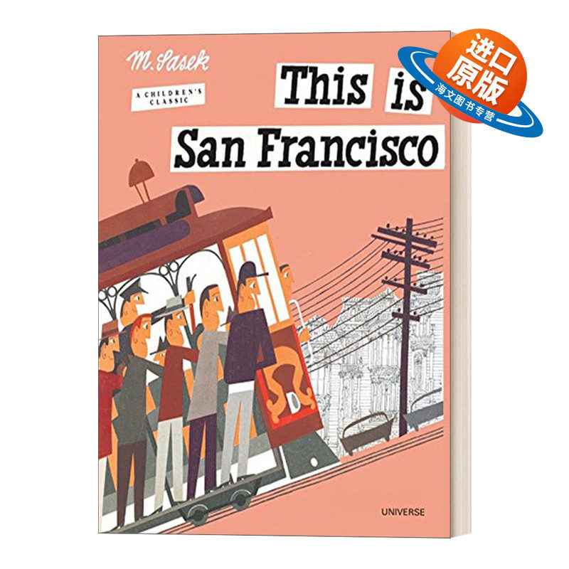 英文原版绘本 This Is San Francisco 这里是旧金山 THIS IS系列 米先生的世界旅游绘本 精装 英文版 进口英语原版书籍