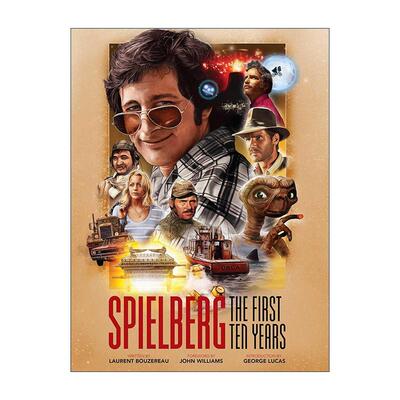 英文原版 Spielberg the First Ten Years 斯皮尔伯格 前十年 精装 影视画册 英文版 进口英语原版书籍