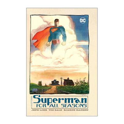 英文原版 Absolute Superman for All Seasons 绝对超人 四季 DC漫画 精装收藏版 杰夫·洛布 英文版 进口英语原版书籍