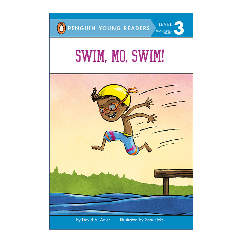 mo swim mo jackson 游 莫 游 游泳运动主题读物 英文版 进口英语原版