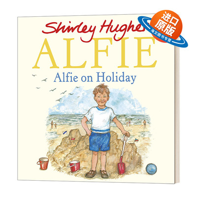 英文原版 Alfie on Holiday 艾尔菲度假 雪莉·休斯绘本 英文版 进口英语原版书籍