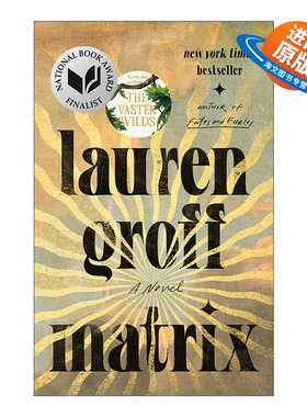 英文原版 Matrix 矩阵 美国国家图书奖入围 女性中世纪历史小说 Lauren Groff 英文版 进口英语原版书籍