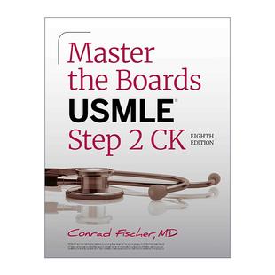 Boards 书籍 进口英语原版 美国执业医师资格考试第二步 Master the 临床知识学科知识 Step USMLE 英文版 英文原版 第8版