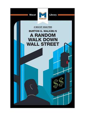 英文原版 Burton Malkiel's A Random Walk Down Wall Street 漫步华尔街 MACAT解读系列 英文版 进口英语原版书籍