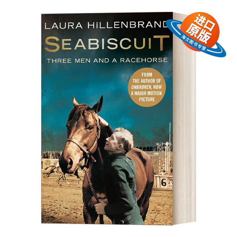 英文原版 Seabiscuit The True Story of Three Men and a Racehorse 奔腾年代 劳拉·希伦布兰德 英文版 进口英语原版书籍