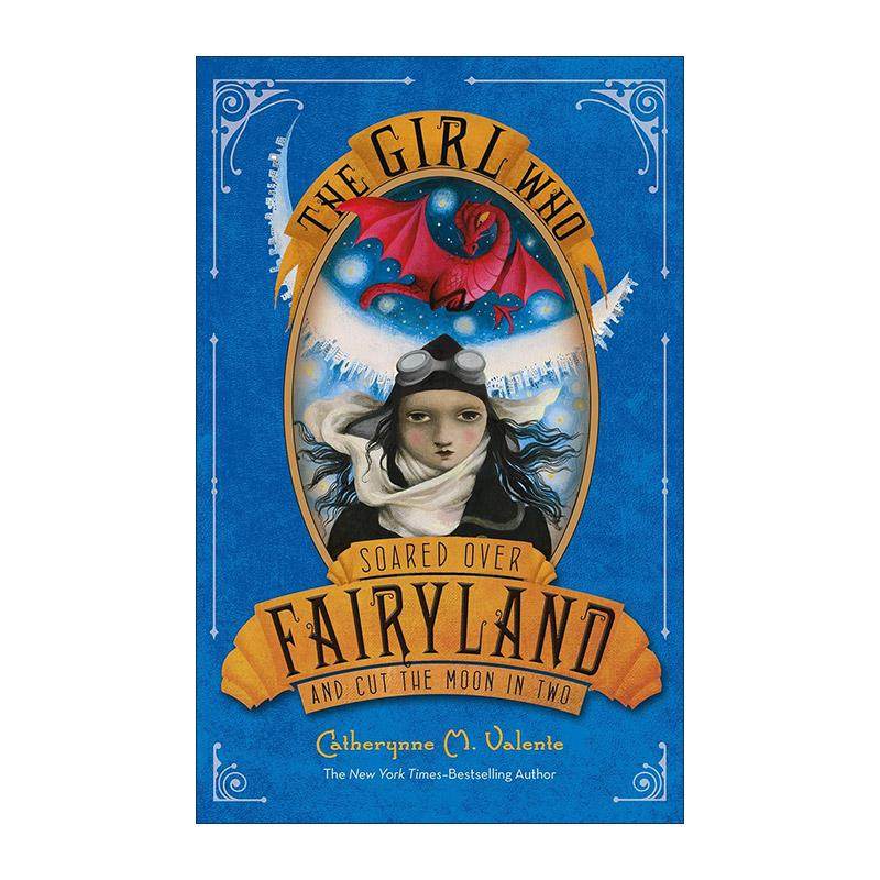 英文原版 The Girl Who Soared Over Fairyland and Cut the Moon in Two 飞越精灵国度的女孩 月亮上的雪怪 进口英语原版书籍