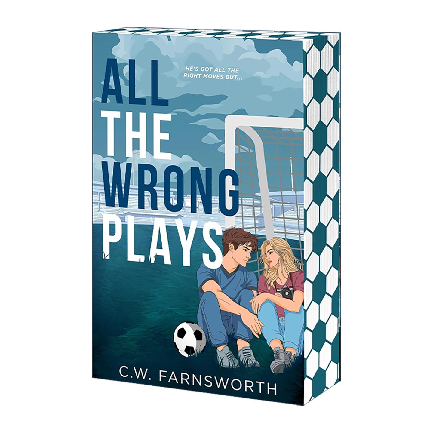 英文原版 All The Wrong Plays 步步招错 体育爱情系列 英文版 进口英语原版书籍