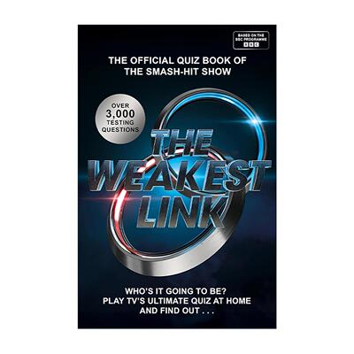 英文原版 The Weakest Link Quiz Book 智者为王谜题书 BBC人气问答综艺 英文版 进口英语原版书籍