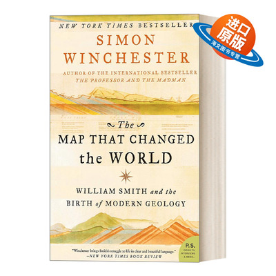 英文原版 The Map That Changed the World 改变世界的地图 威廉史密斯与现代地质学的诞生 英文版 进口英语原版书籍