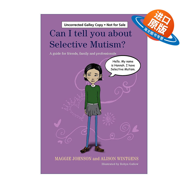 英文原版 Can I tell you about Selective Mutism 选择性缄默症 医学科普百科 英文版 进口英语原版书籍