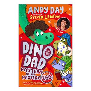 Detectives 老爸变恐龙4 进口英语原版 Dino 书籍 英文版 Dad Day儿童插画故事书 英文原版 Andy