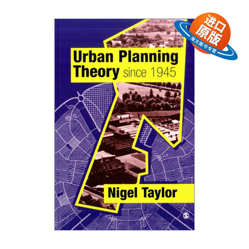 英文原版 Urban Planning Theory since 1945  1945年后西方城市规划理论的流变 尼格尔·泰勒 英文版 进口英语原版书籍