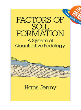 英文原版 Factors of Soil Formation 土壤形成因素 定量土壤学体系 地理 Hans Jenny 英文版 进口英语原版书籍