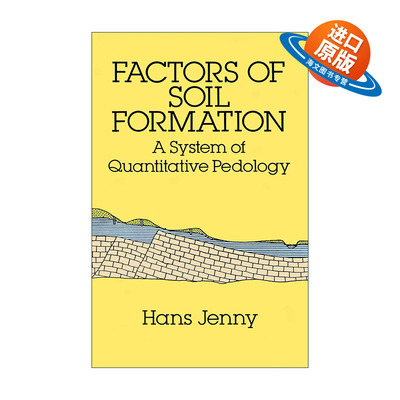 英文原版 Factors of Soil Formation 土壤形成因素 定量土壤学体系 地理 Hans Jenny 英文版 进口英语原版书籍