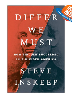 英文原版 Differ We Must 我们须有所不同 林肯传记 美国历史 精装 Steve Inskeep 英文版 进口英语原版书籍