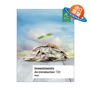 英文原版 Investments 投资学导论 第13版 新泽西大学Mayo教授 英文版 进口英语原版书籍