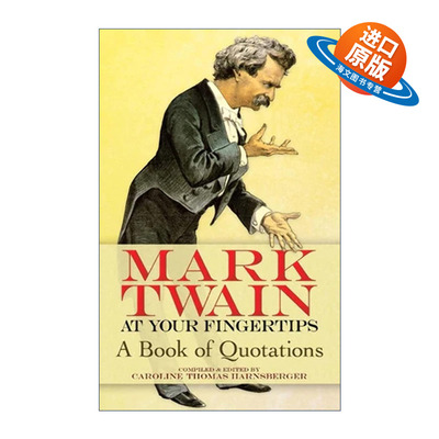 英文原版 Mark Twain at Your Fingertips 马克吐温语录集 Caroline Thomas Harnsberger 英文版 进口英语原版书籍