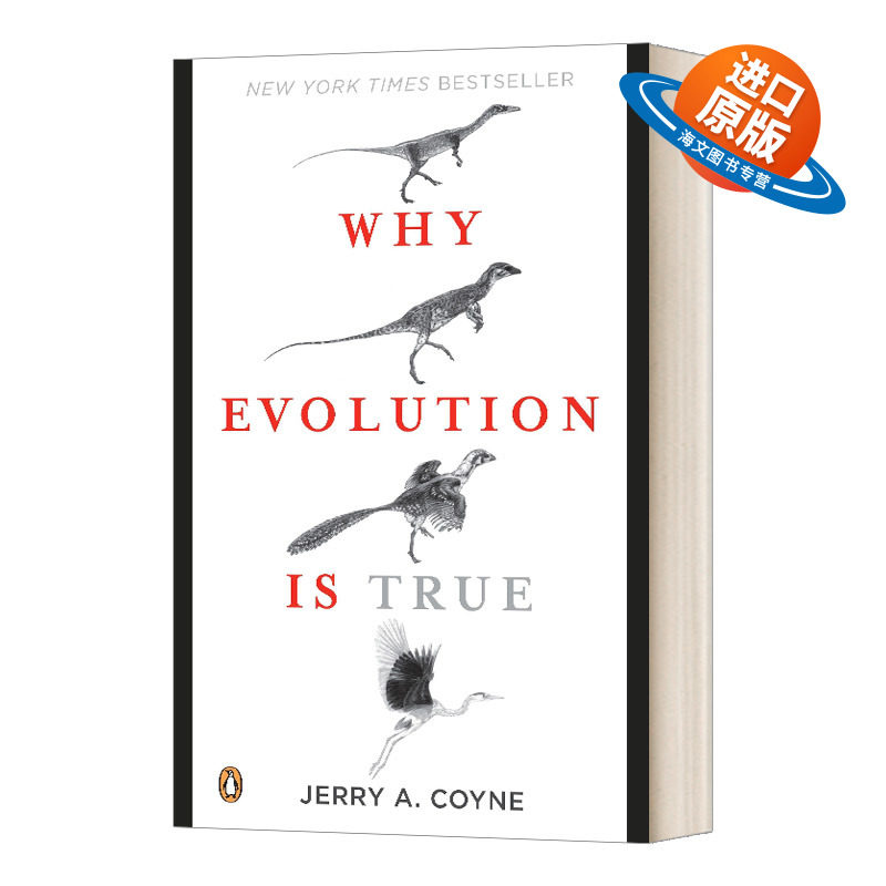 英文原版 Why Evolution Is True 为什么要相信达尔文 Jerry A Coyne 英文版 进口英语原版书籍