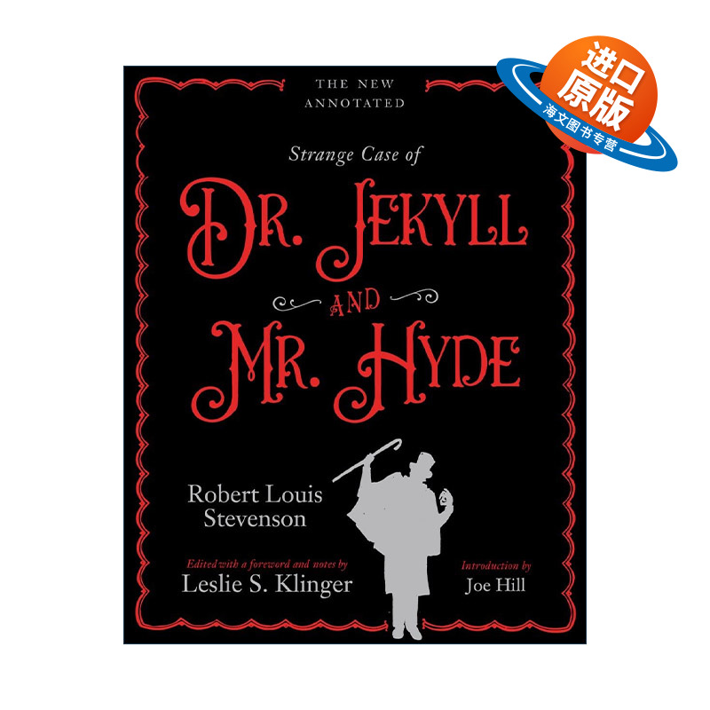英文原版 The New Annotated Strange Case of Dr Jekyll and Mr Hyde化身博士离奇案件精装诺顿插图注释版Robert Louis Stevenson