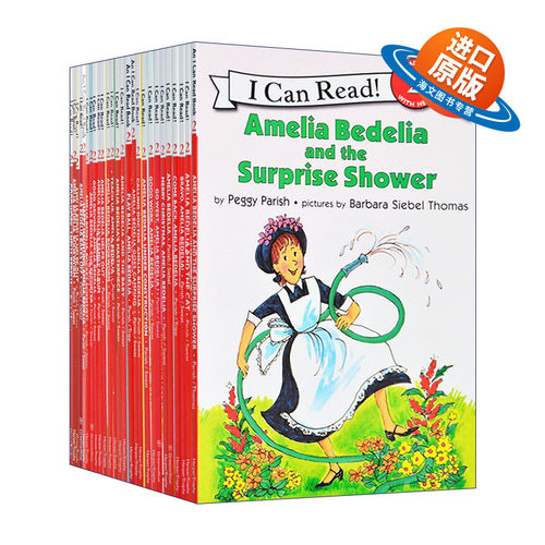 英文原版绘本 Amelia Bedelia 阿米莉亚 糊涂女佣第二阶段26册 I Can Read Level 2 汪培珽推荐 英文版 进口英语原版书籍