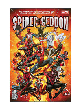 英文原版 Spider-Geddon 蜘蛛侠末日 漫威大事件 漫画 Christos Gage 英文版 进口英语原版书籍