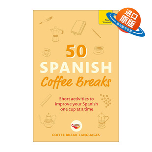 Coffee Spanish Breaks 间隙时间学习西班牙语 书籍 原版 进口原版