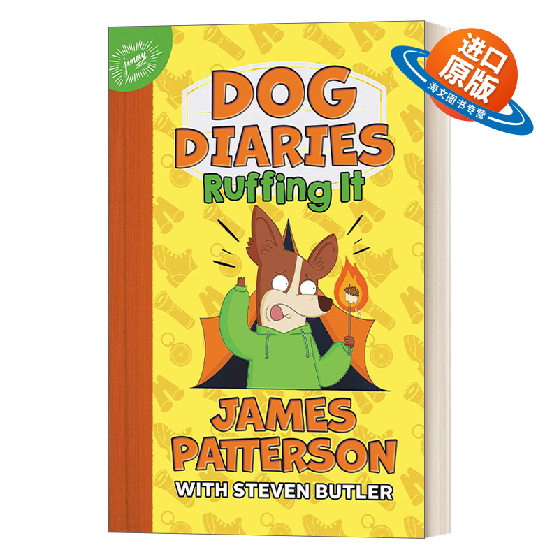 英文原版 Dog Diaries #5 Ruffing It 狗狗日记5 精装 英文版 进口英语原版书籍