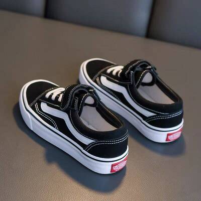 英国next sara儿童帆布鞋2026春秋新款透气休闲鞋女童休闲小白鞋