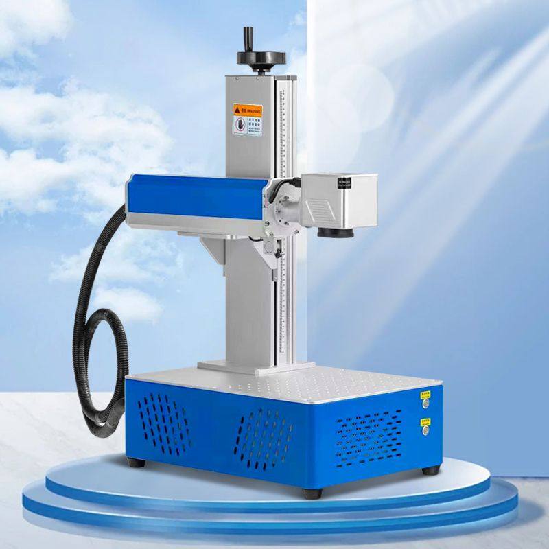 激光打标机桌面小型雕刻石头金属叶雕手持摆摊创业机械全自动刻字