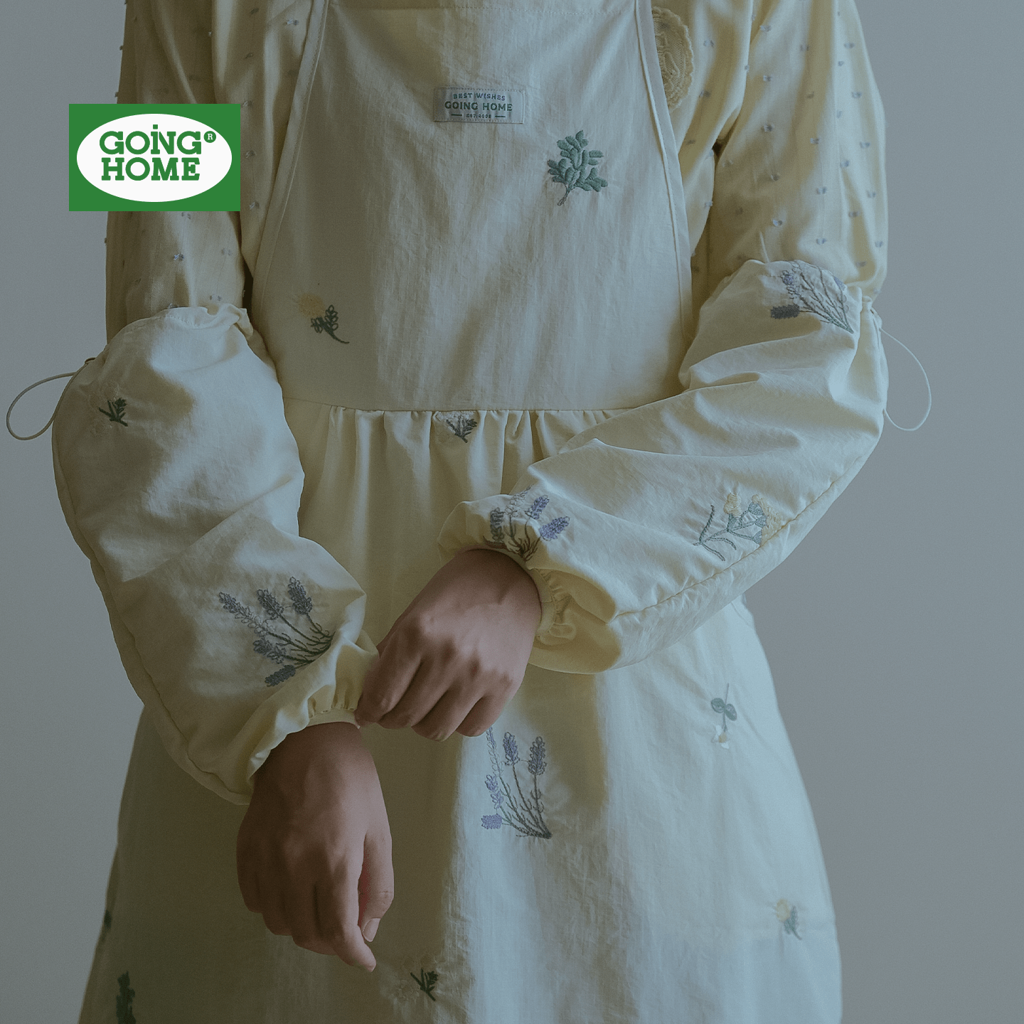 【复古刺绣】可调节的防泼水袖套