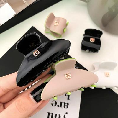 Korean New Fashion Geometric Arc Half Hair Clip Hair Accesso