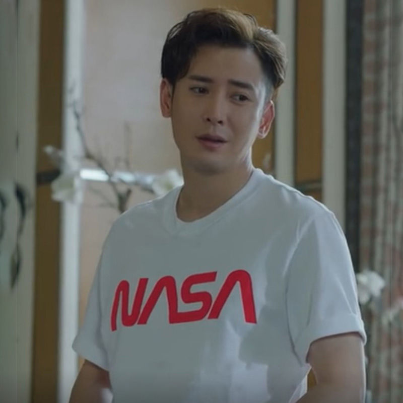 太空宇航员ins短袖t恤韩栋同款