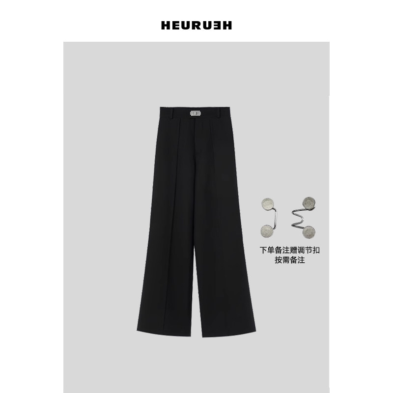 欧美阔腿裤HEURUEH通勤