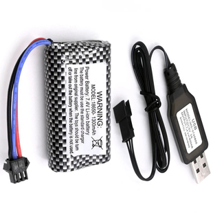 1200mAh 充电锂电池 电动玩具电池 18650 带保护板 7.4V