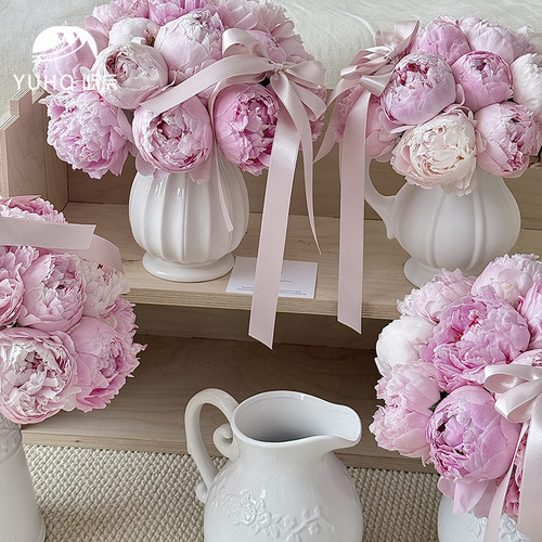 YUHO屿后母亲节养花瓶陶瓷花瓶